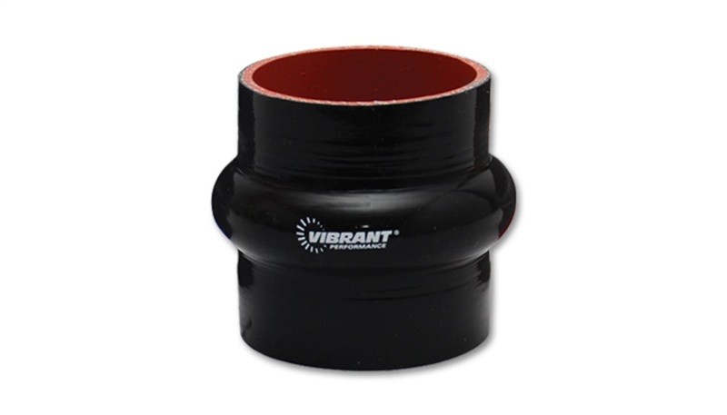Vibrant 4 Ply Hump Hose - Fits 1.75in I.D. X 3in Long - Black - 2728