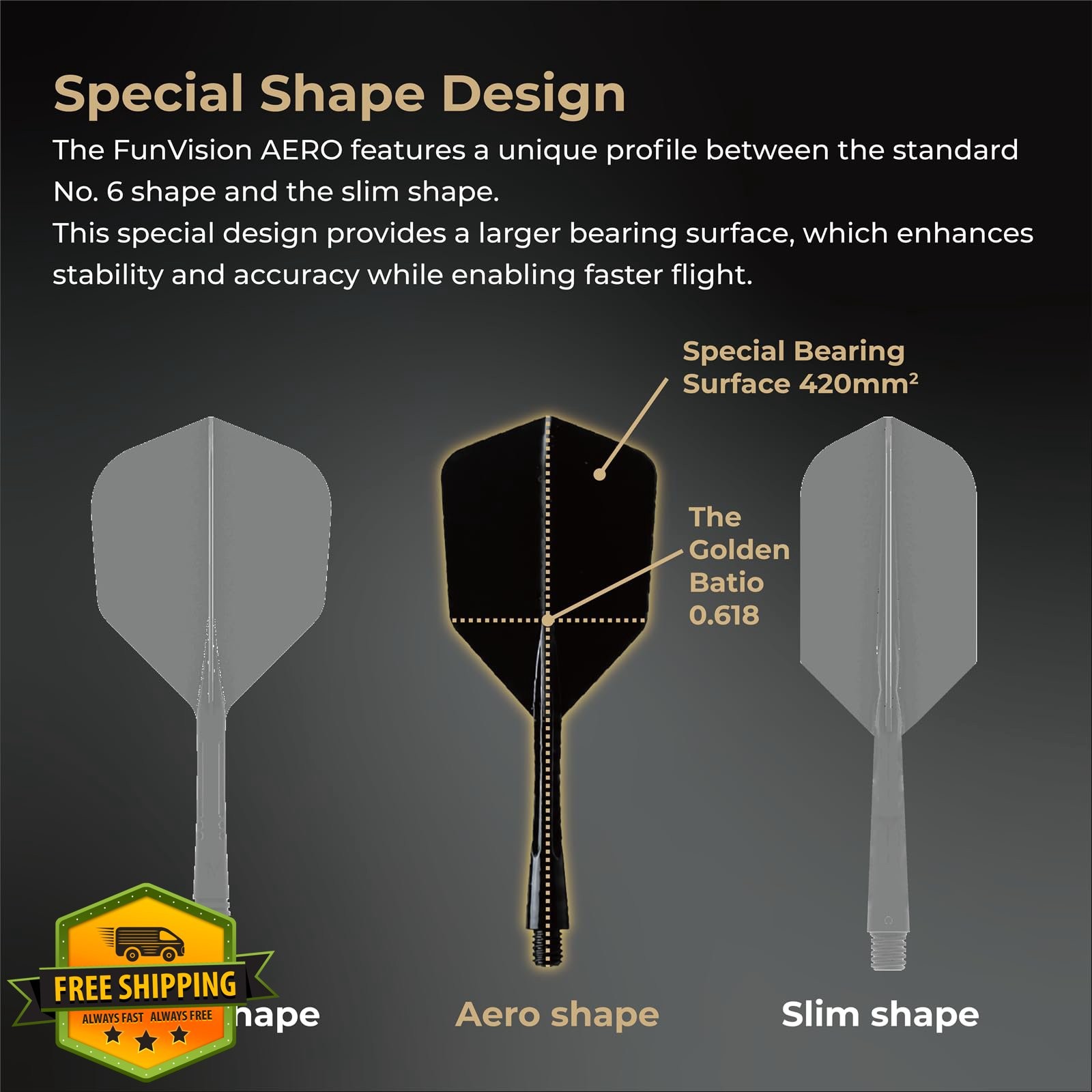 FunVision Aero Darts 2.0 White