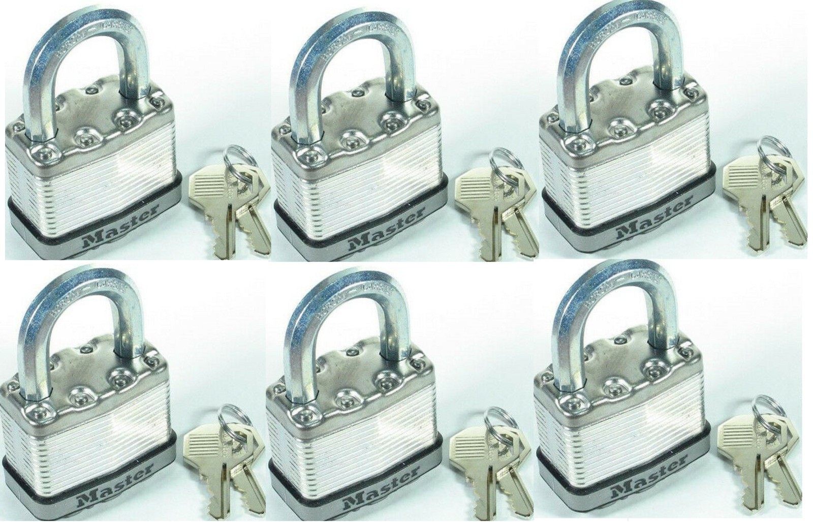 Master Lock M5KA A112 Sold in Lots of 6 Keyed Alike