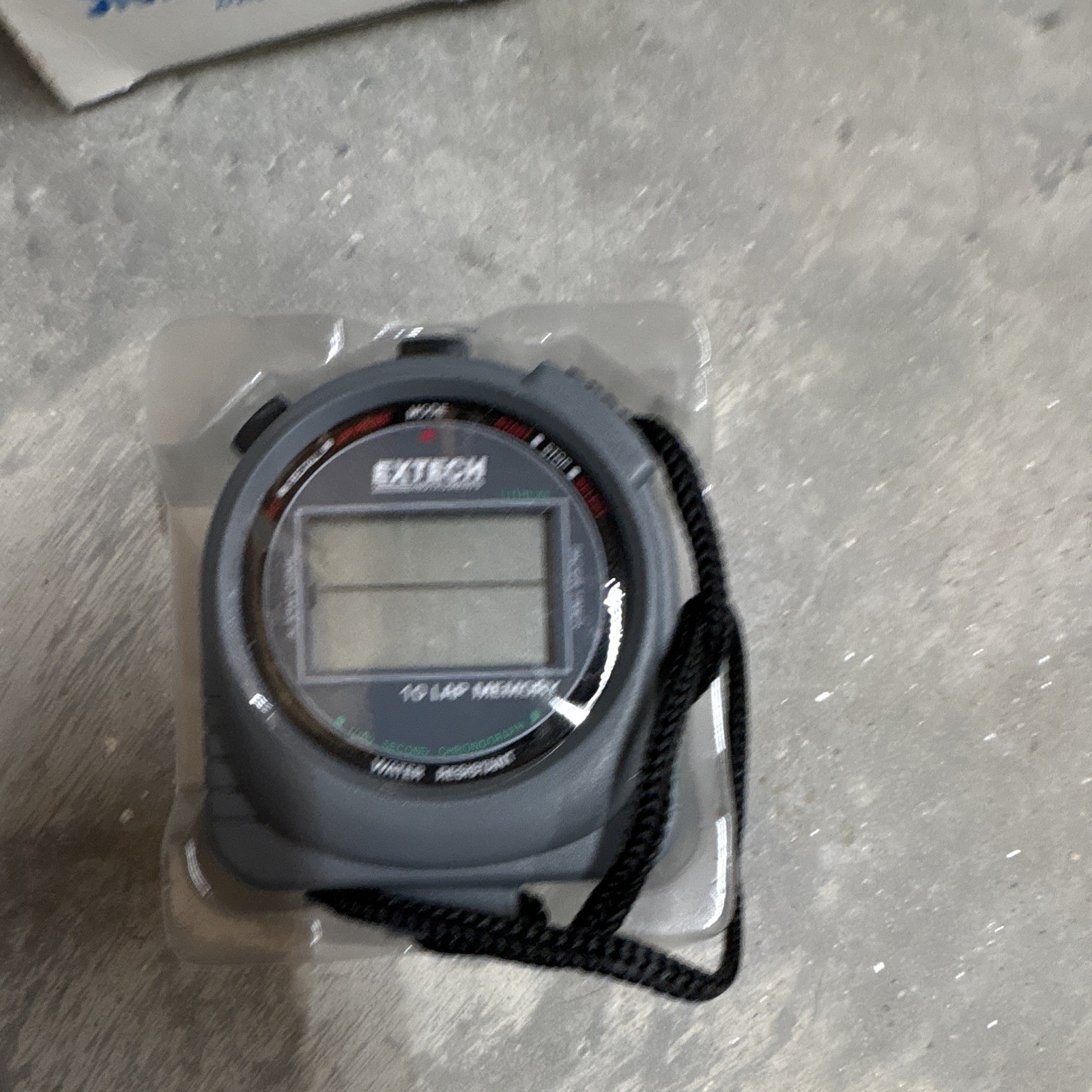 Extech Instruments 365528 Digital Stopwatch Timer w/ Alarm Clock Calendar