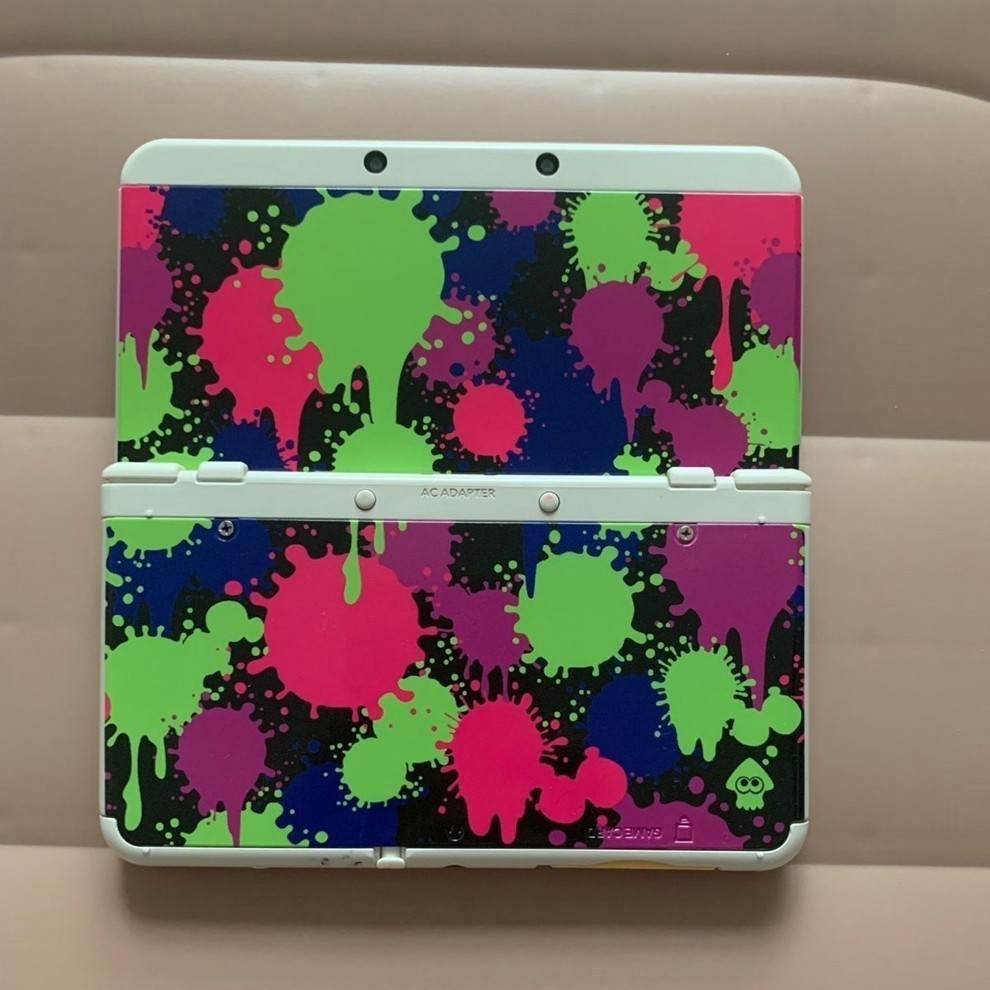 Nintendo New 3DS console parts Kisekae Cover Plates Splatoon Replacement Shell