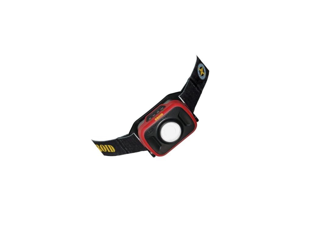 Maxxeon MXN00500 - WorkStar 500 DROID Technician's Mini Rechargeable Headlamp,