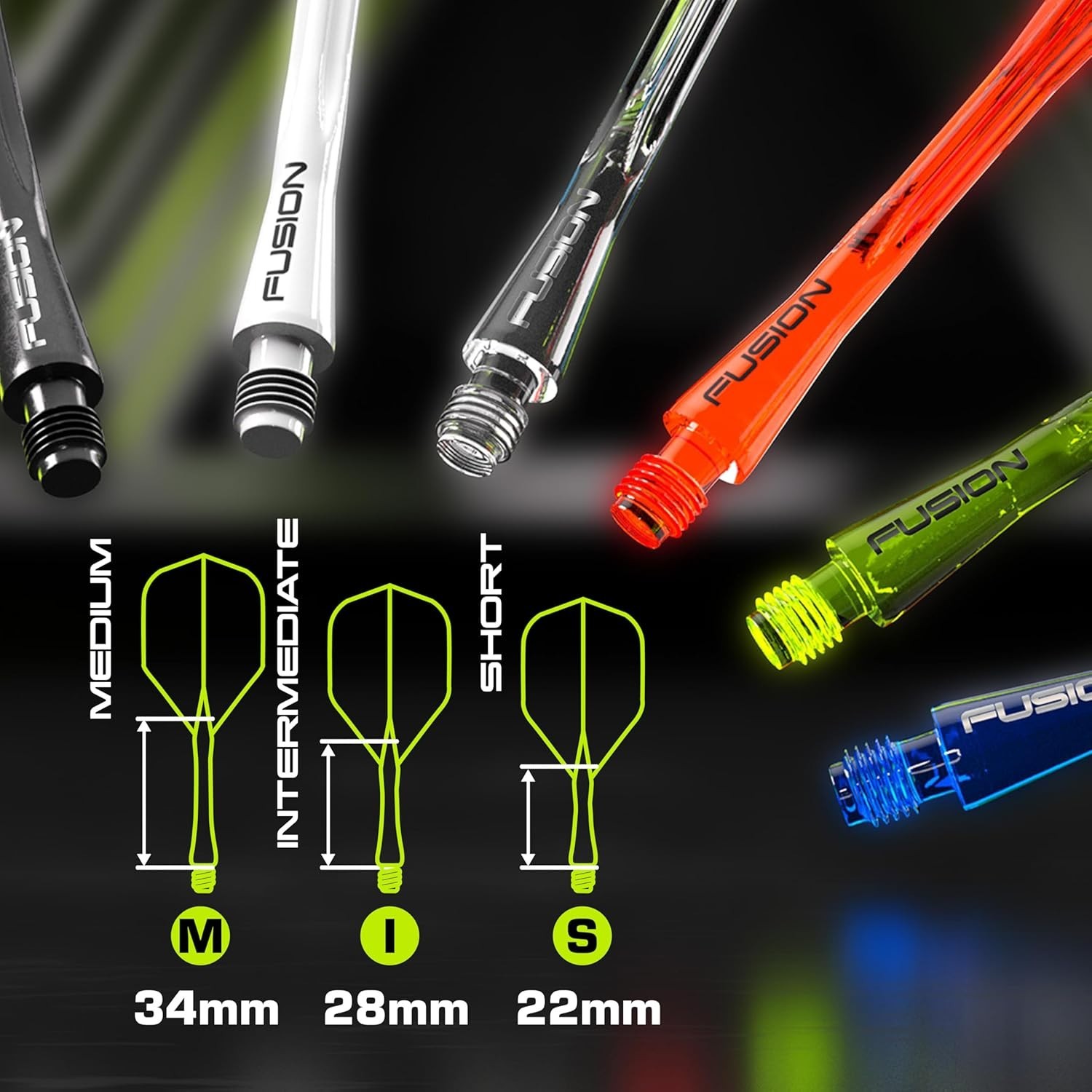 Dart Flight & Shaft System - 90-Degree Wing Design for Consistent Trajectory