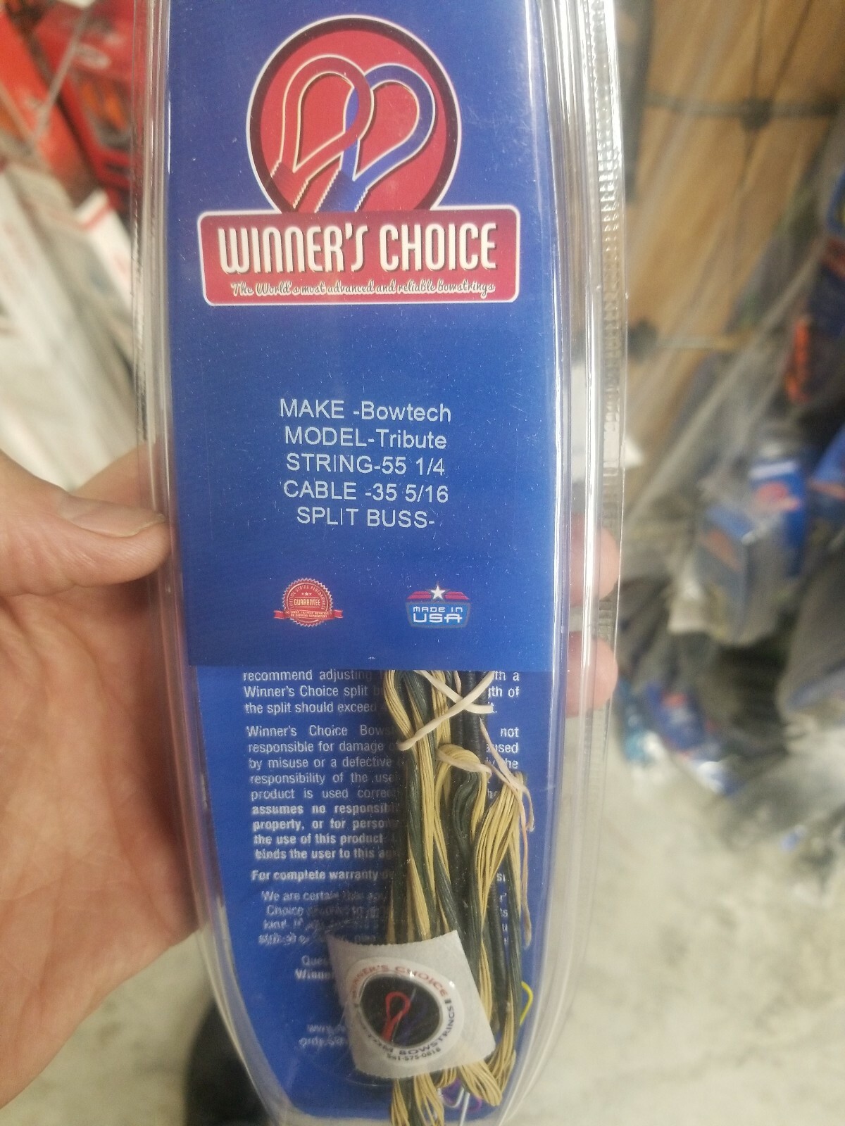 Winners Choice String & Cable for Bowtech Tribute