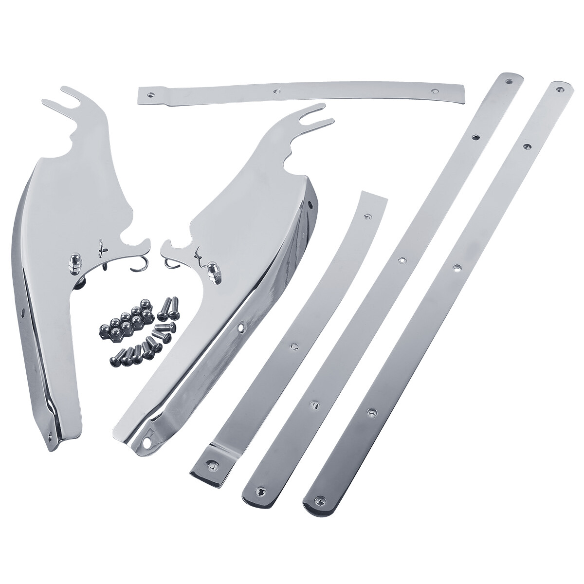 Windshield Mount Bracket Fit For Harley Heritage Softail FLSTF FLSTFB Fat Boy