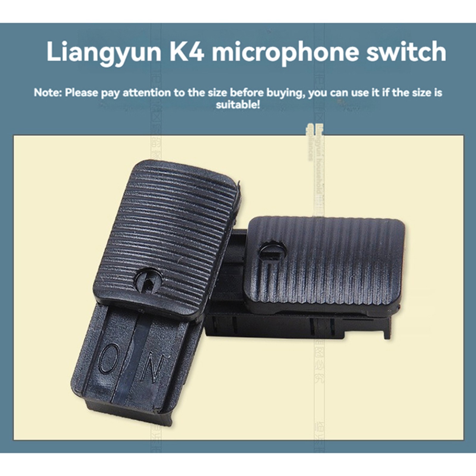 2PCS Microphone Magnetic Switches KTV Wired Microphone Switch for Microphones
