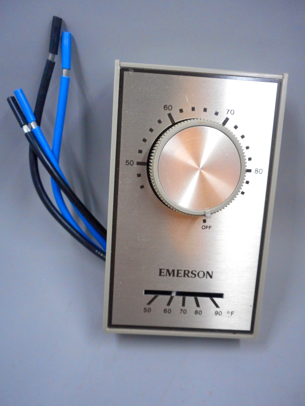 Emerson Electric Heat Wall Thermostat #7794 Model EVL 166 Unused