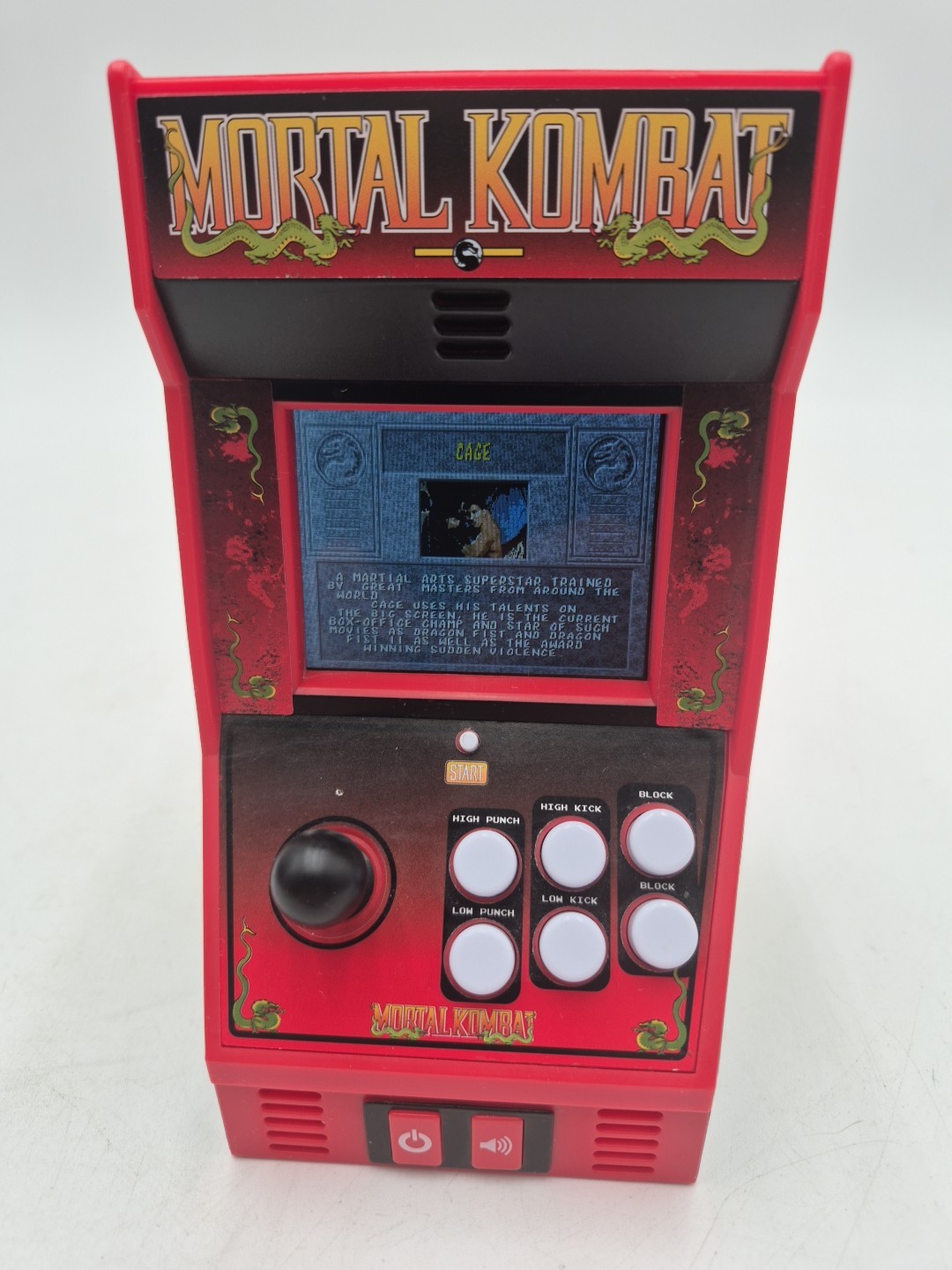 Mortal Kombat Klassic Mini Arcade Game Console - Midway P10