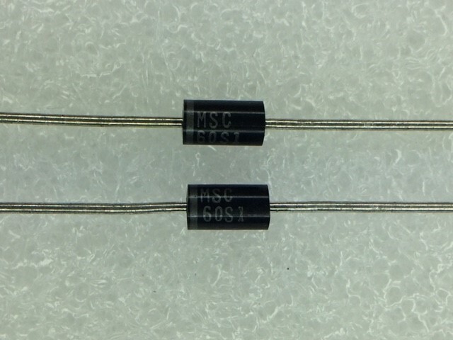 60S1 MSC Diode Switching 100V 6A 2-Pin DO-201AD 20 PIECES