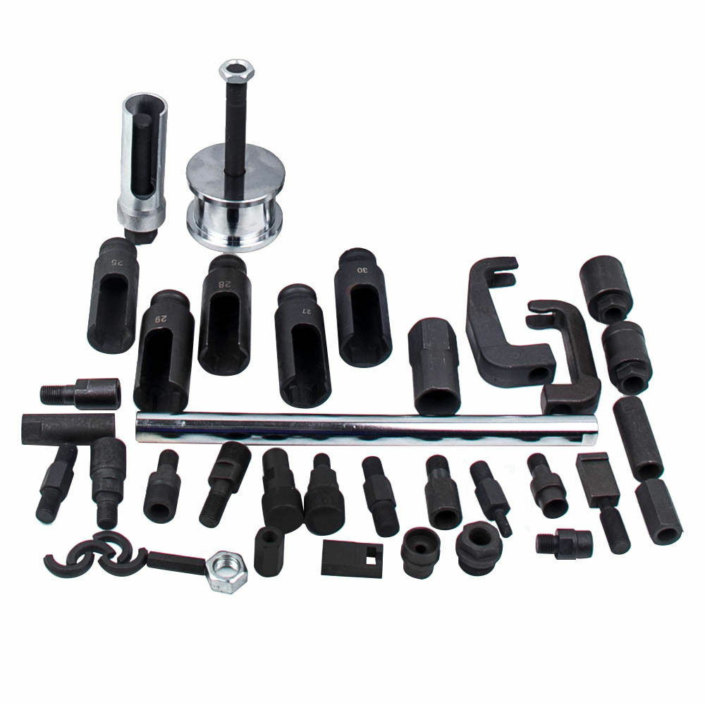 Complete Set Universal Diesel Injector Remover Slide Hammer Puller Extractor Kit
