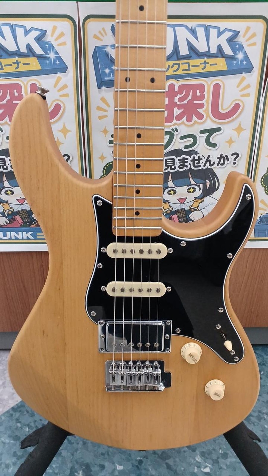 YAMAHA PACIFICA112VMX YNS Used Alder body Maple neck Maple fingerboard Natural