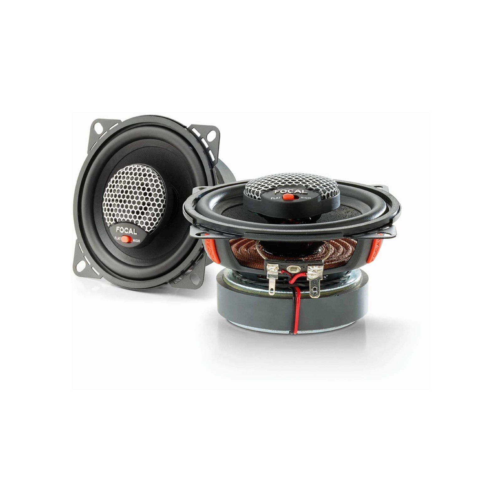 Focal ICU 100 4 Inch Coaxial Kit, RMS: 500W - MAX: 100W