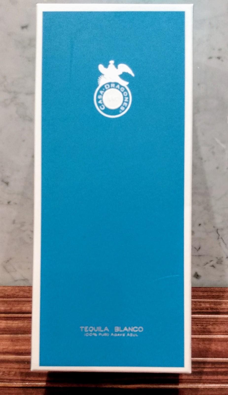 CASA DRAGONES Tequila Blanco Empty Box