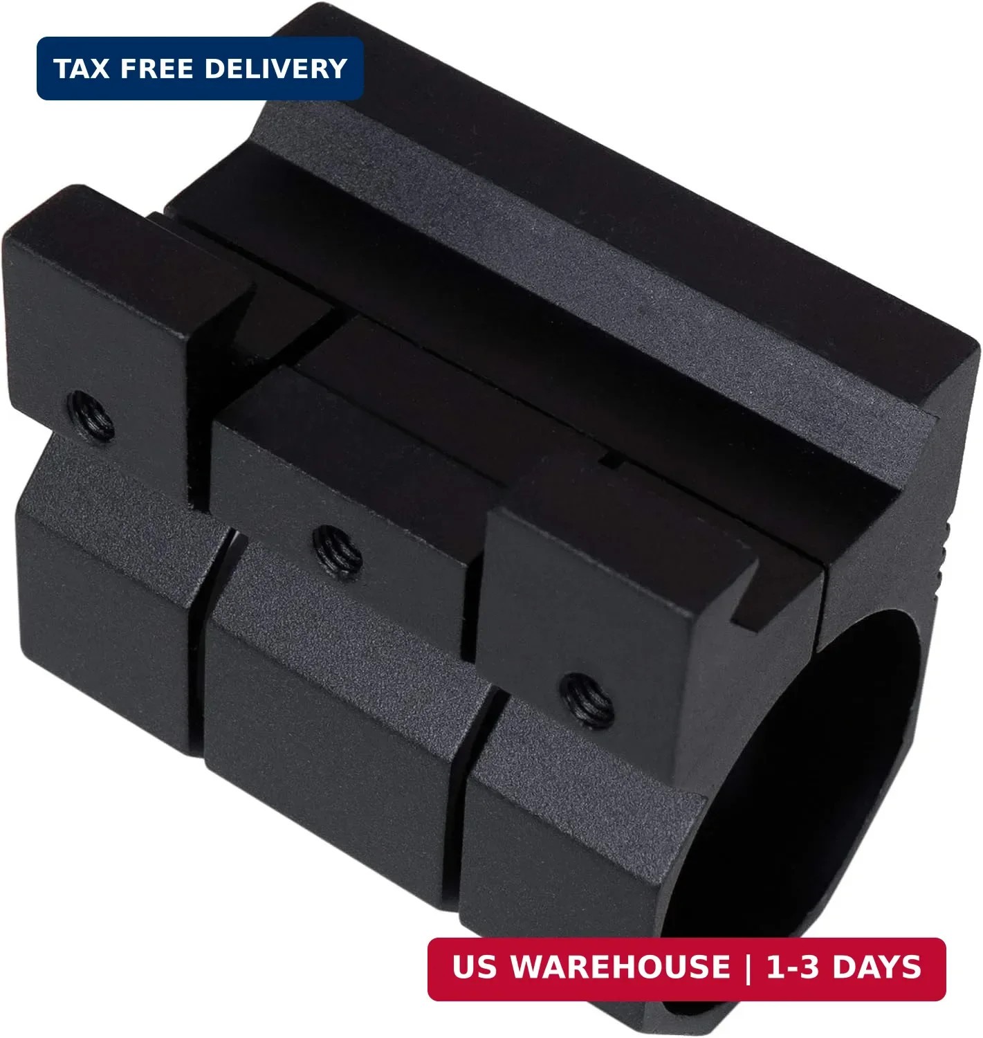1 inch Picatinny Rail Mount for Flashlights