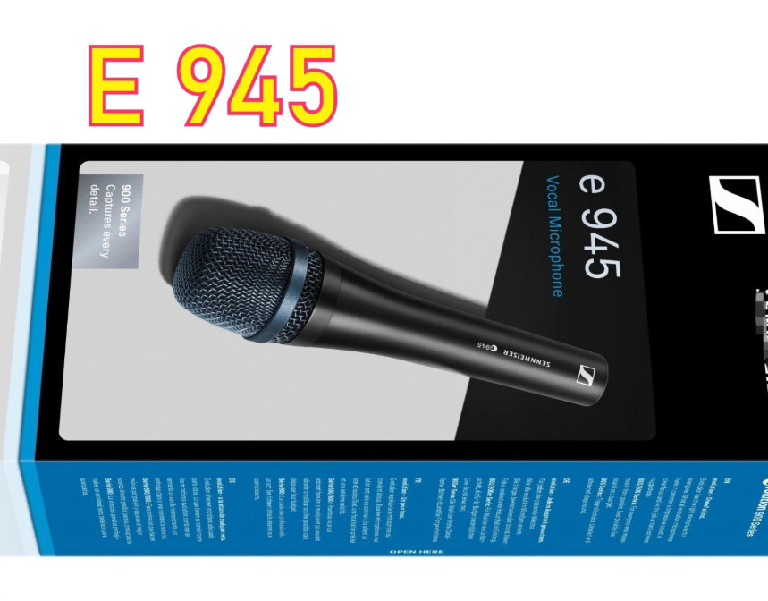 E 945 Wired Supercardioid Dynamic Microphone FOR Sennheiser