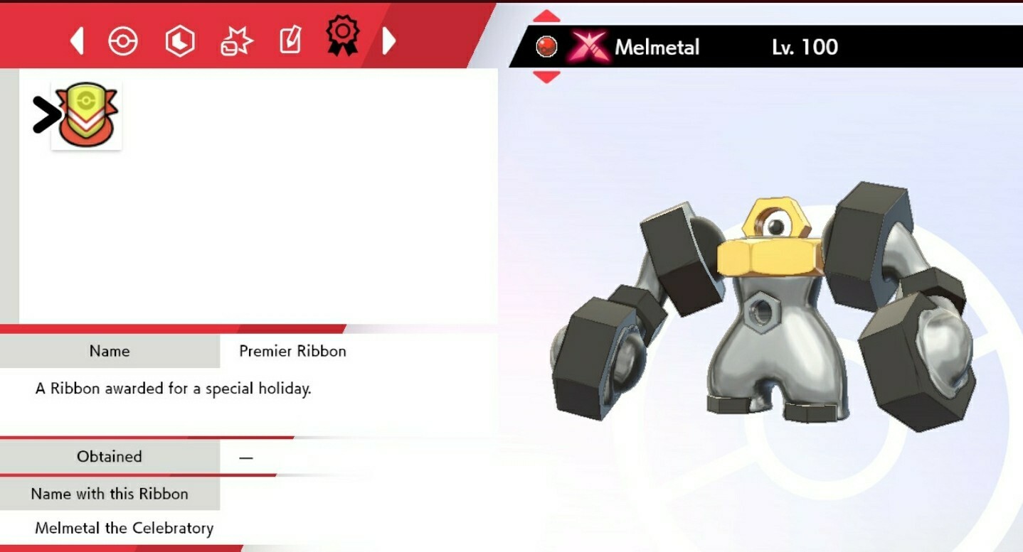 Event Melmetal Gmax For Pokémon Sword & Shield