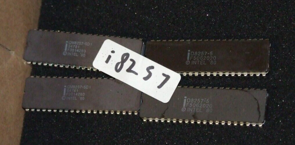 Intel 8257 DMA integrated circuit IC chip  (DIP-40)