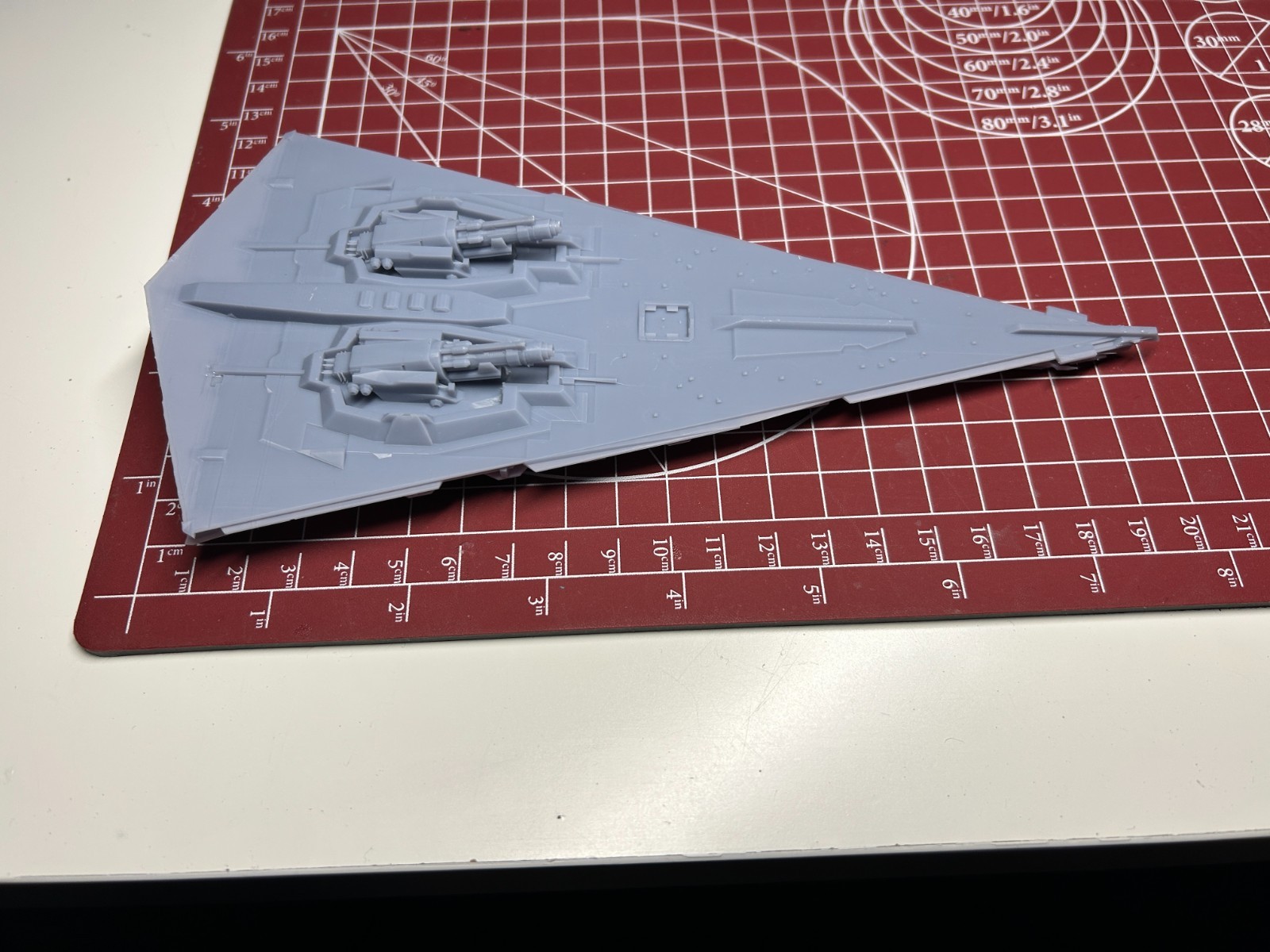 Star Wars First Order Mandator IV class miniature
