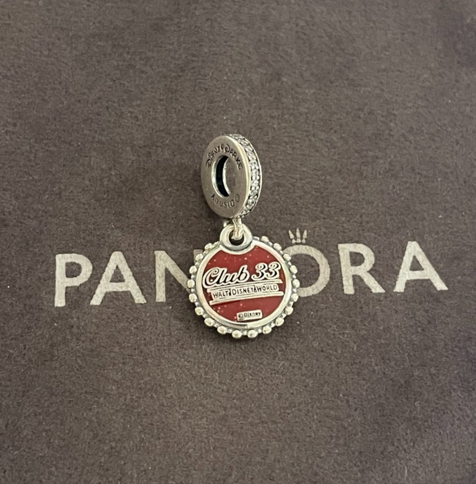 Pandora Winter Release World Club 33 Charm Pendant S925 Sterling Silver