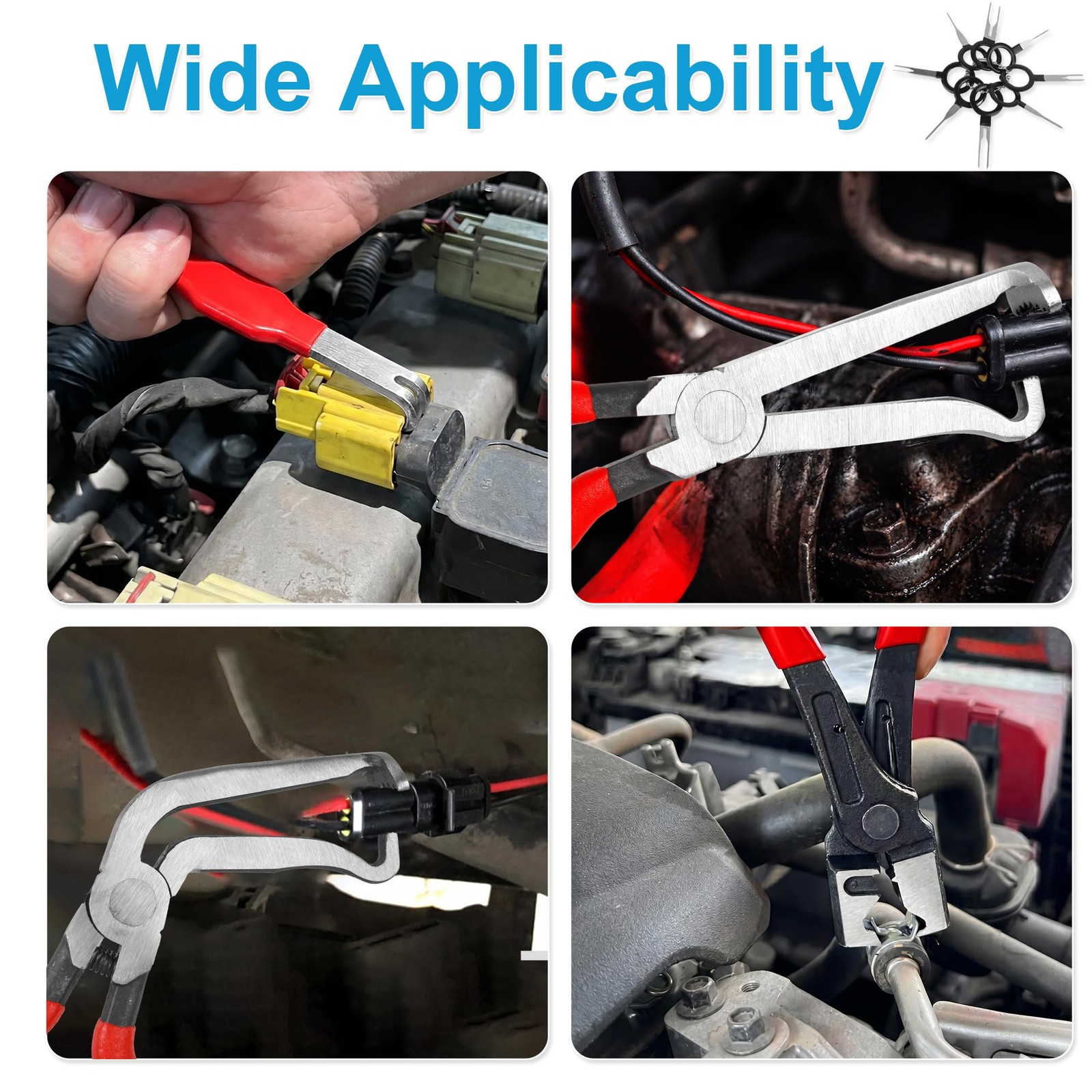 5PCS Electrical Disconnect Pliers Kit