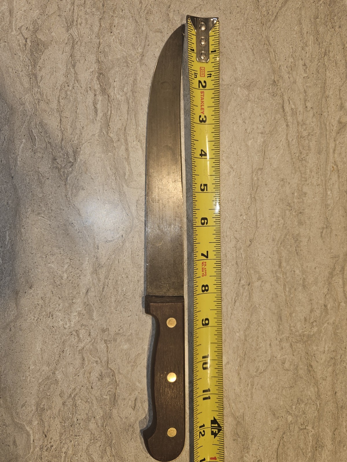 Unmarked 8 Inch Blade Kitchen Knife