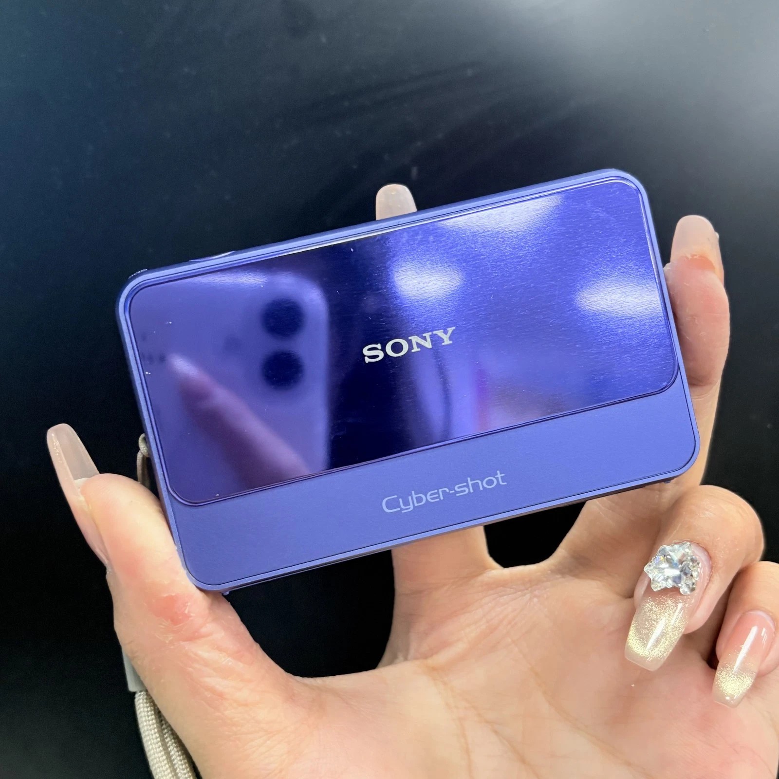 Sony Cyber-Shot DSC-T110 16.1MP 4x Optical Zoom Digital Camera Purple English