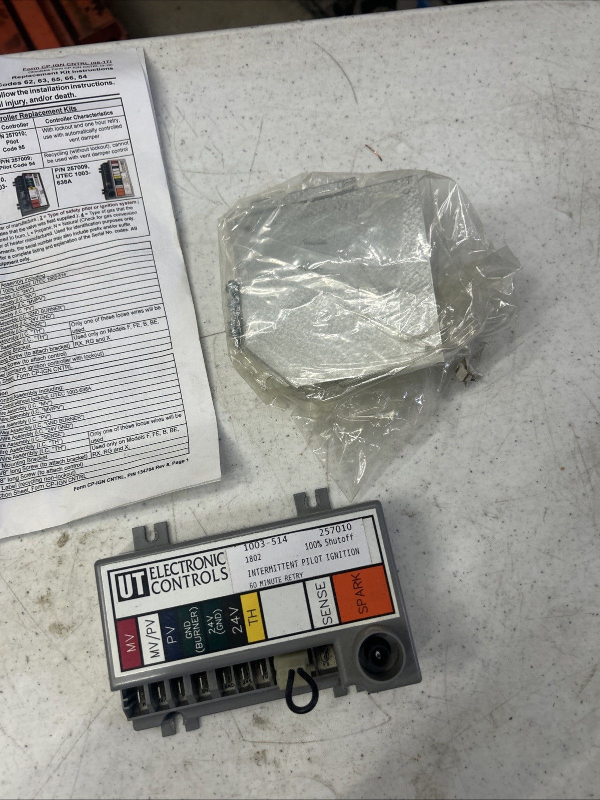 UTEC 1003-514 Igniton controller