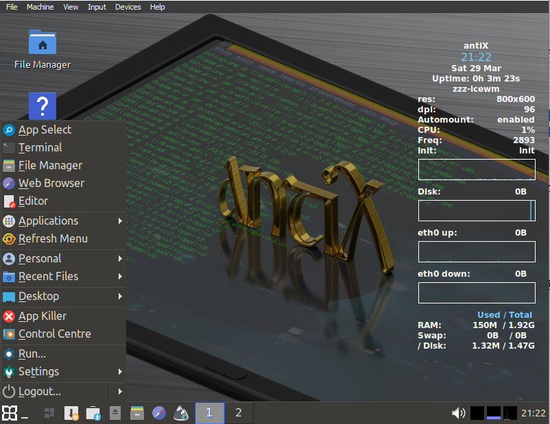 AntiX Linux Bootable DVD – Lightweight Operating System for All Computers