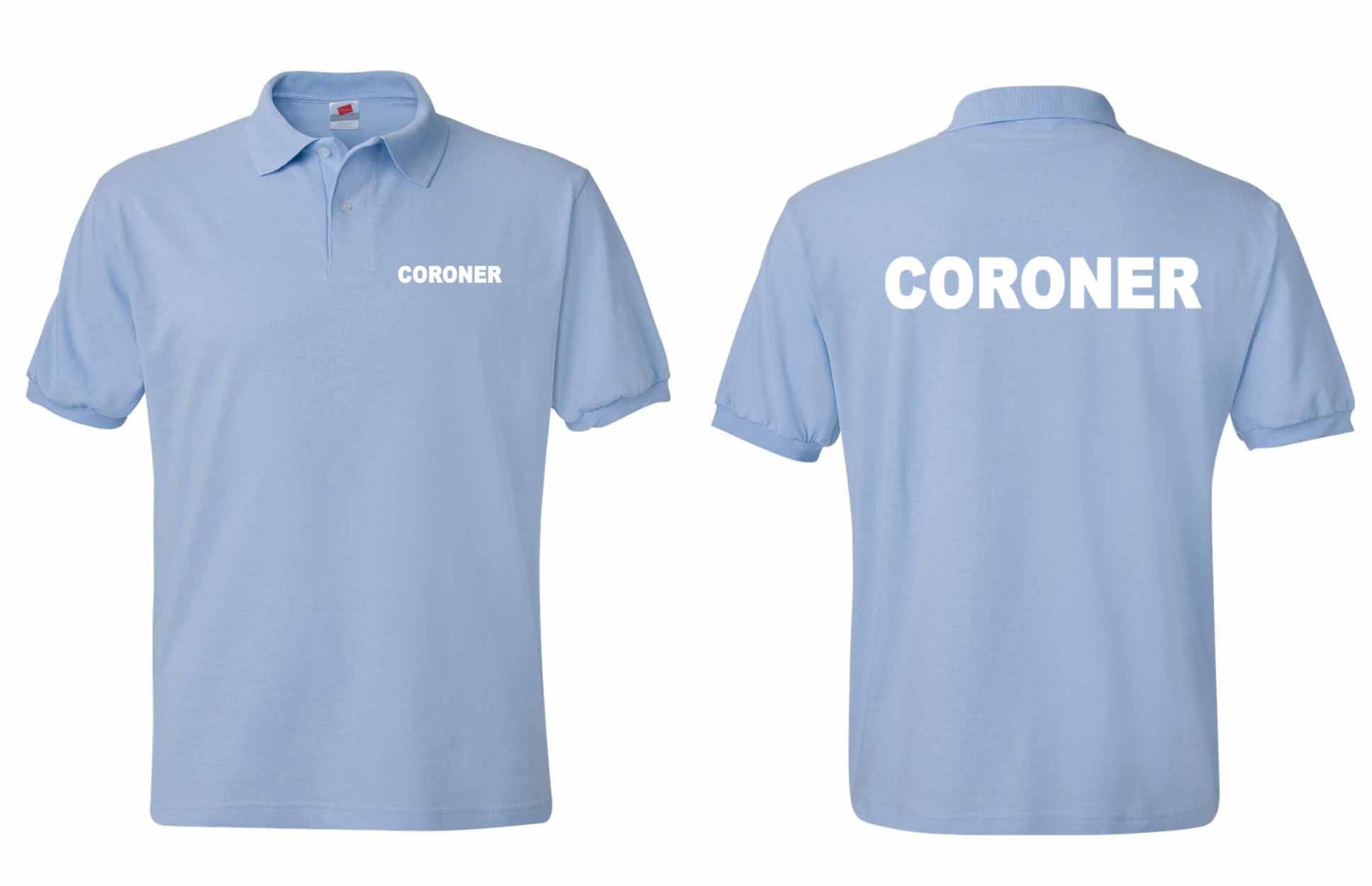 Coroner Medical Examiner Law-Enforcement Polo Shirt S-5XL