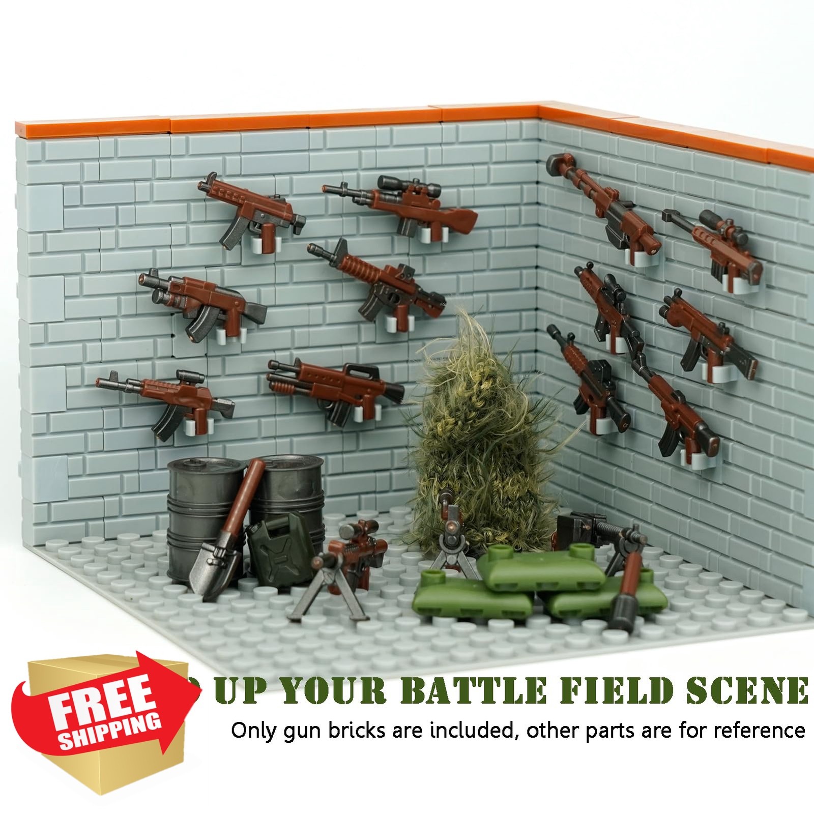Pamvava Army Weapons Pack Brown