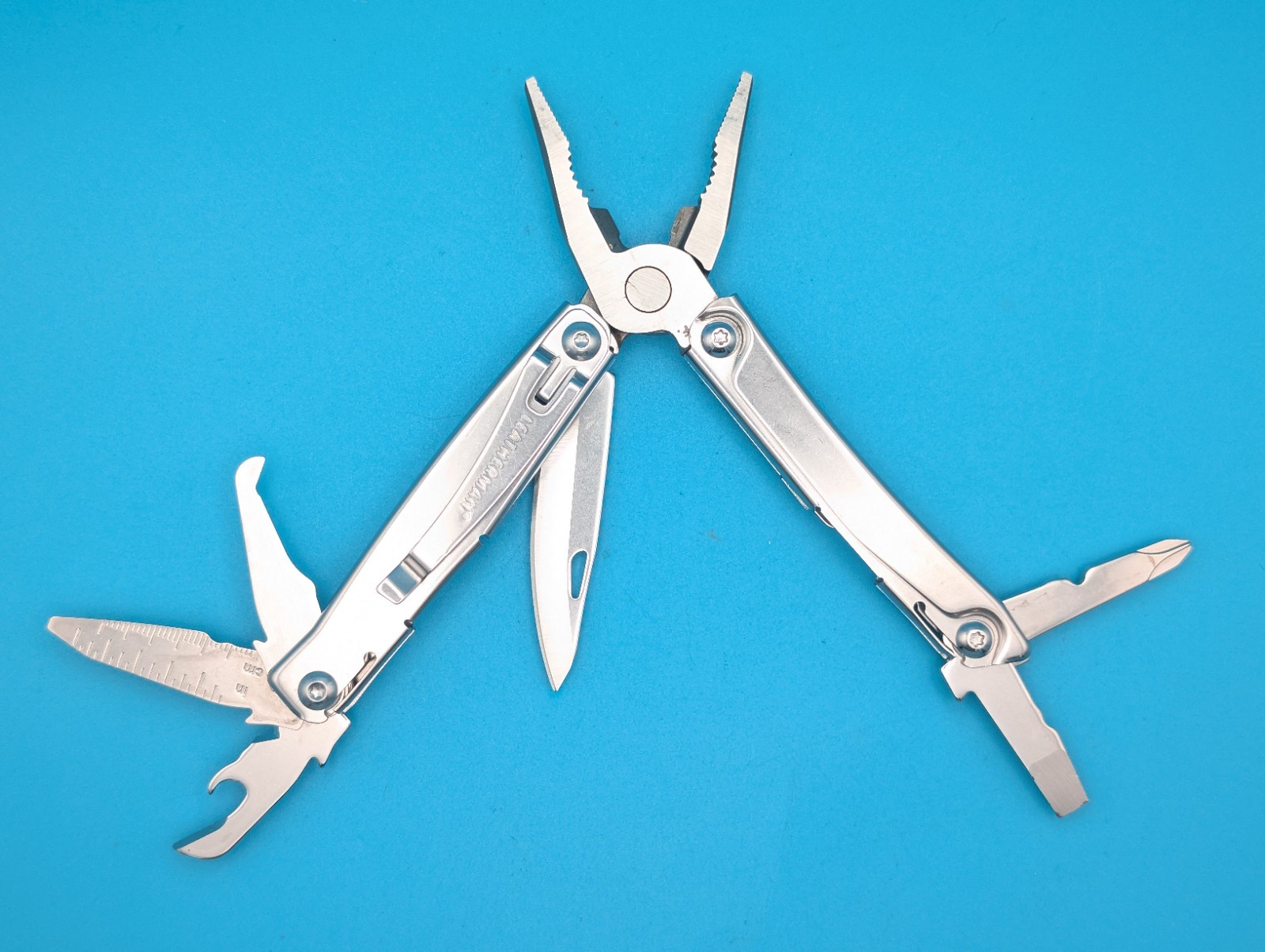 Leatherman Rev 3.8" Multi-Tool, Stainless!