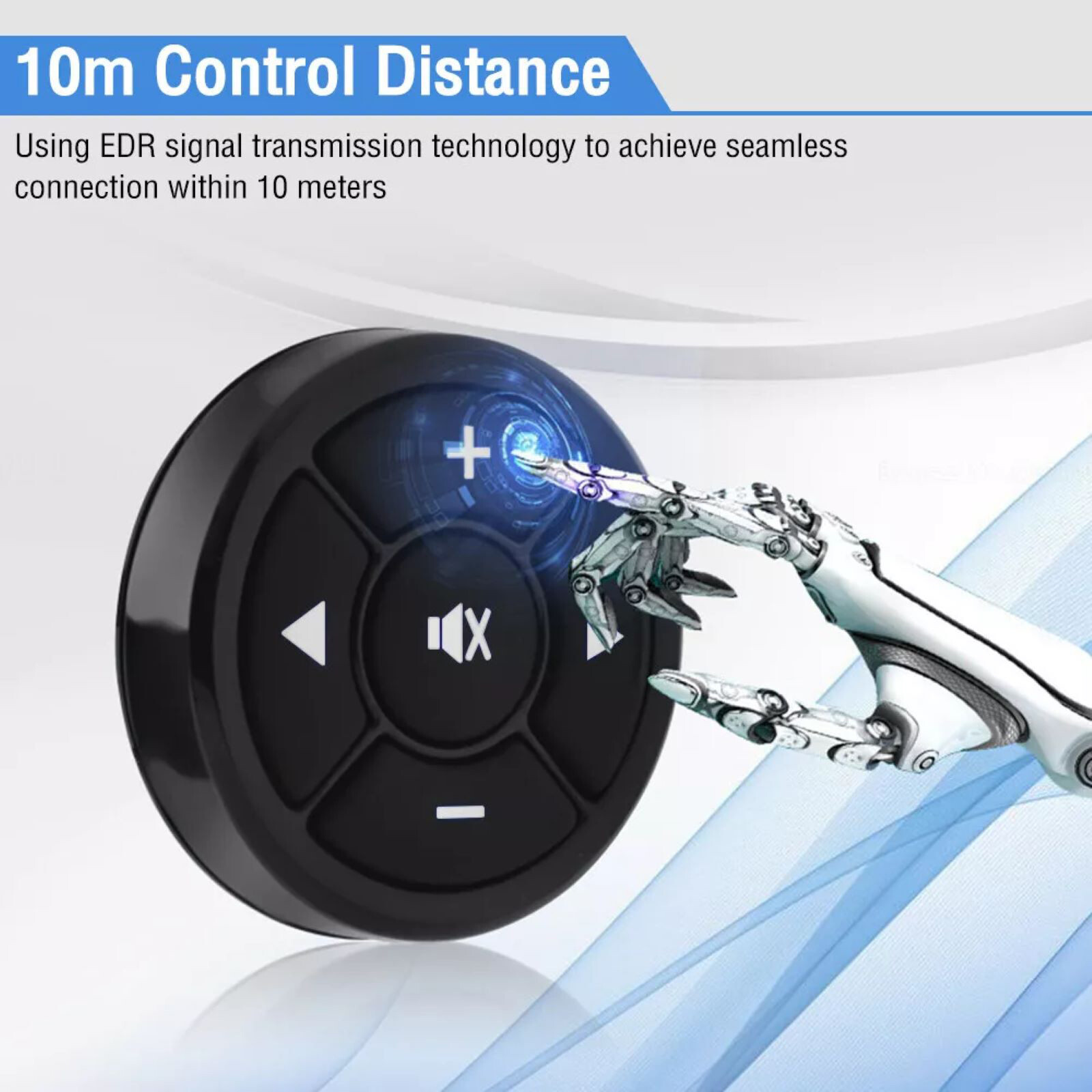 Universal Wireless Car Remote Control Button Smart Steering Wheel Controller