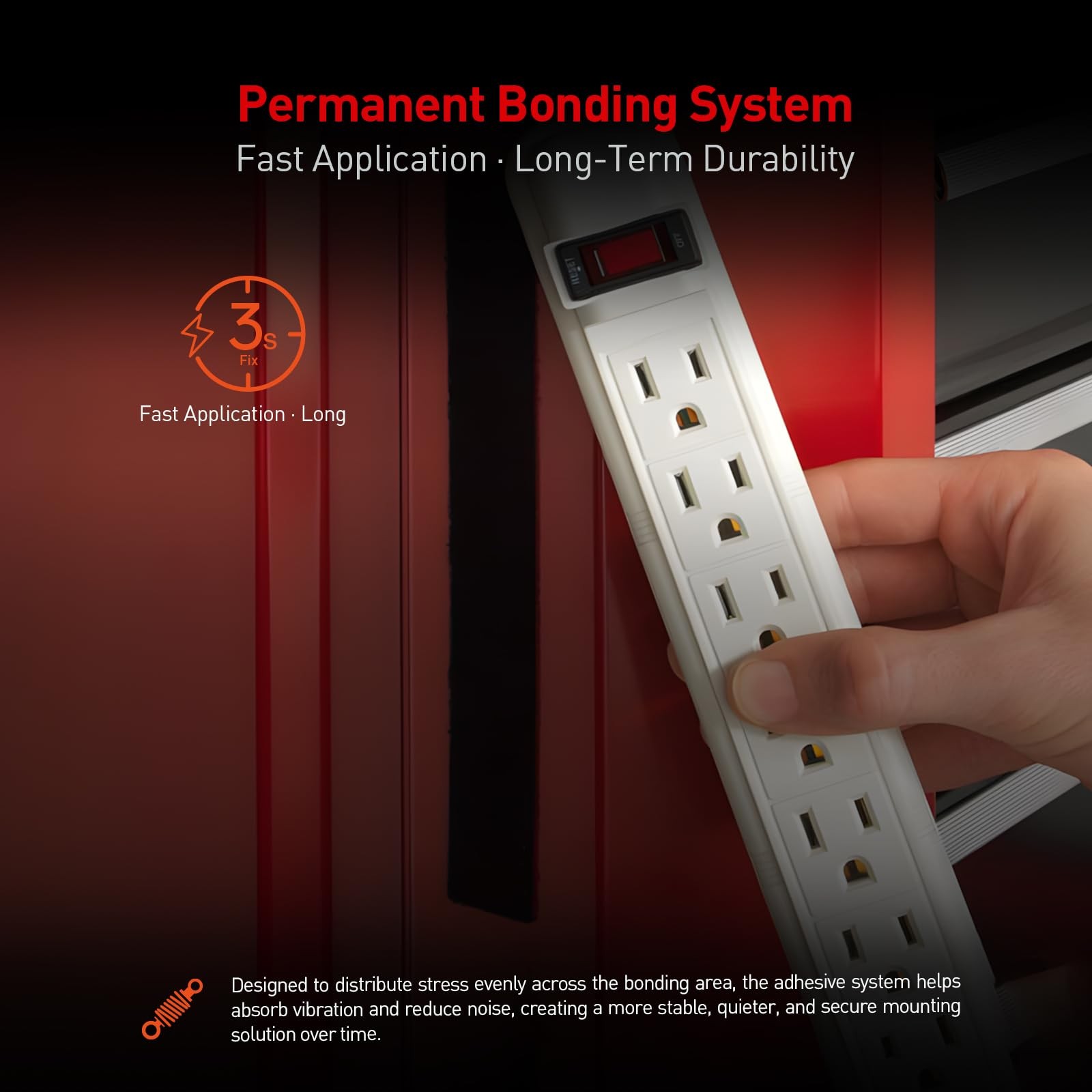 Adhesive Hook and Loop Strips with 3M GPH-110GF,1.5" Round 9 Sets