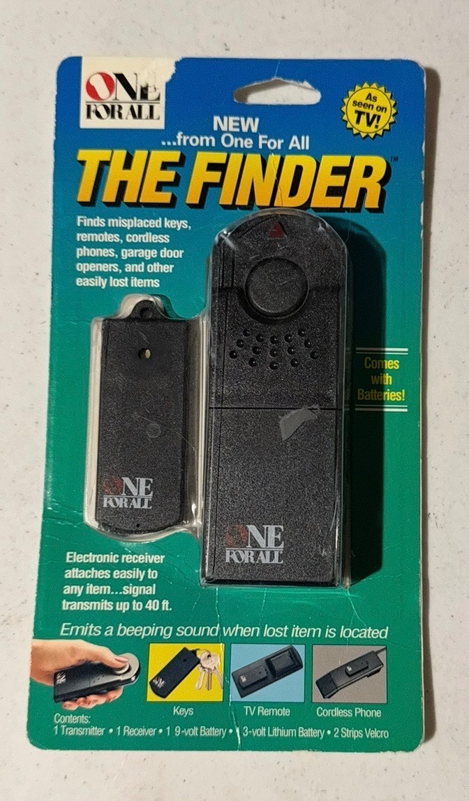 NIB One For All The Finder - Emits a beeping sound when lost items located