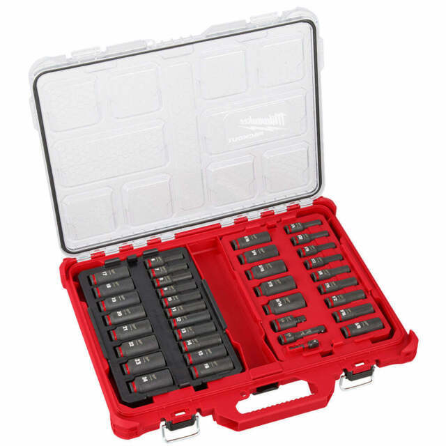 Milwaukee 49-66-6805 SHOCKWAVE Impact Duty™ Socket 3/8” Dr 36PC PACKOUT Set