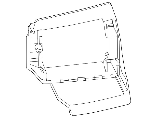 Genuine  Blind Spot Detection System Warning Sensor Bracket 1T3-907-455