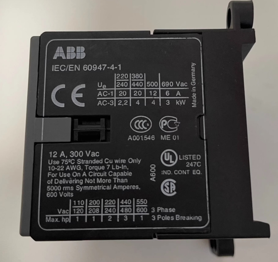 1PC New ABB AC contactor B6-30-10 AC380V #LL