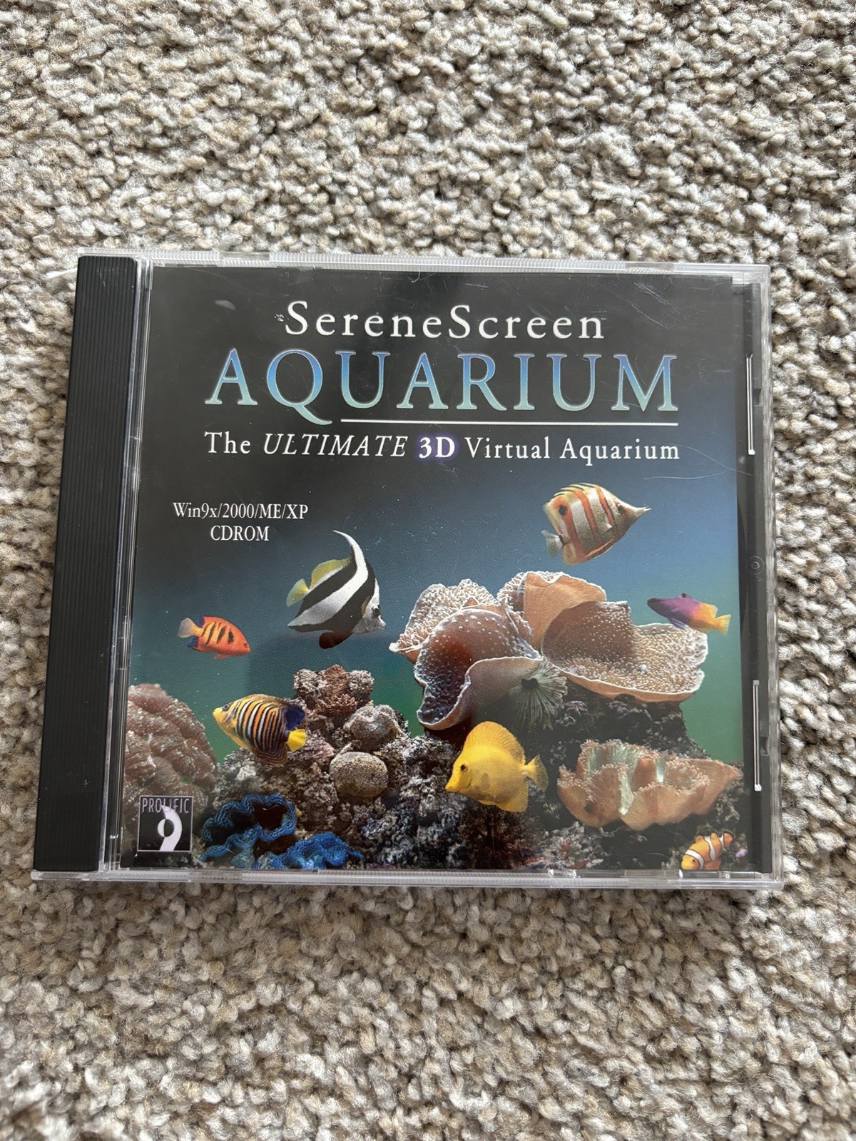 Serene Screen Aquarium for PC, virtual desktop, 3D fish tank screensaver, works