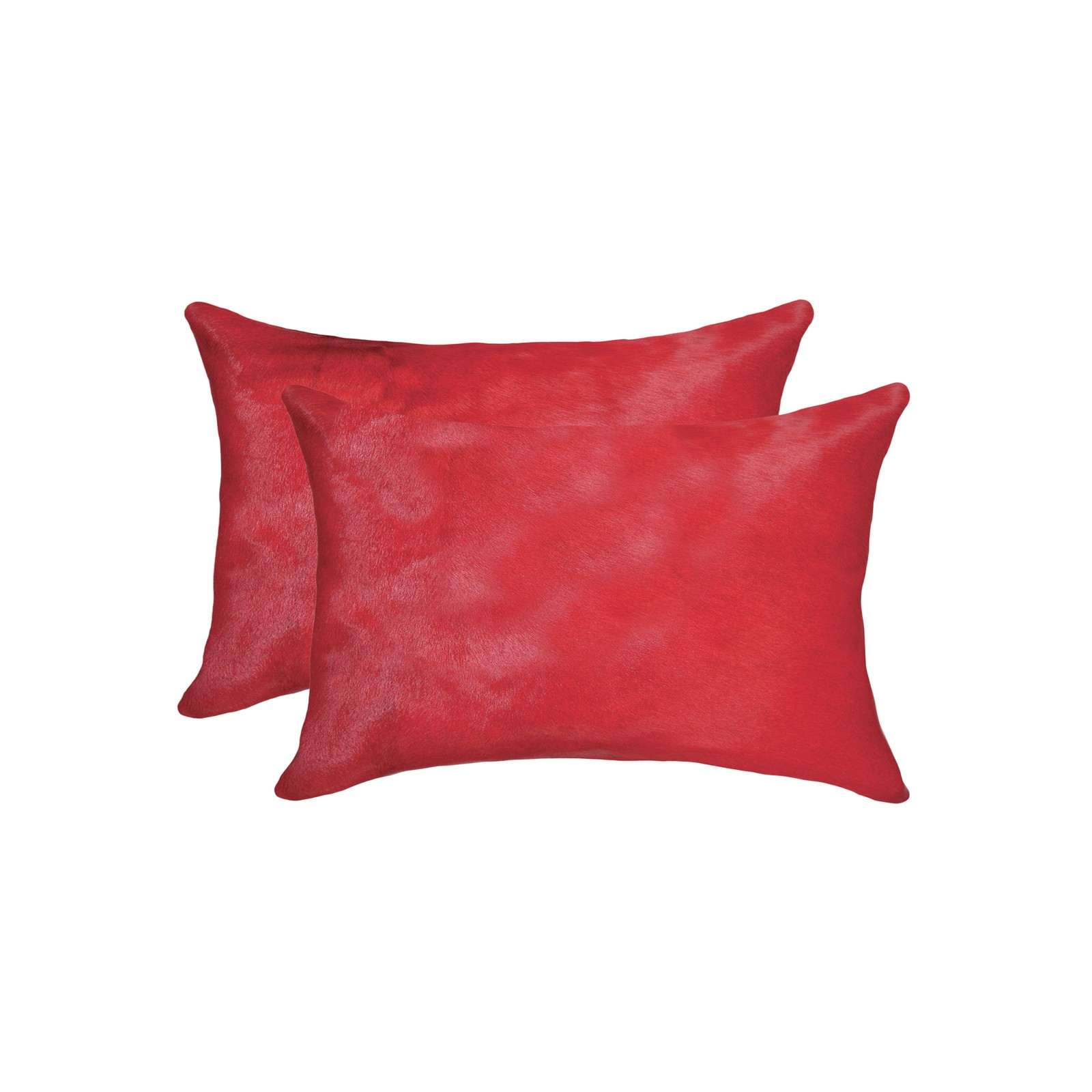 Natural Torino Geneva Cowhide Pillow | 2-Pack | Firecracker | 12"x20"