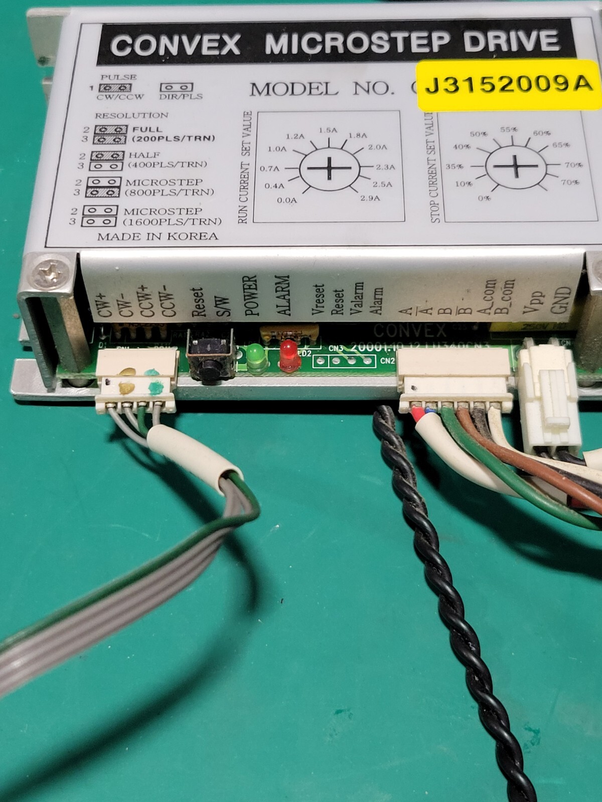 Convex Microstep Drive J3152009A Samsung CP45 SMT Machine