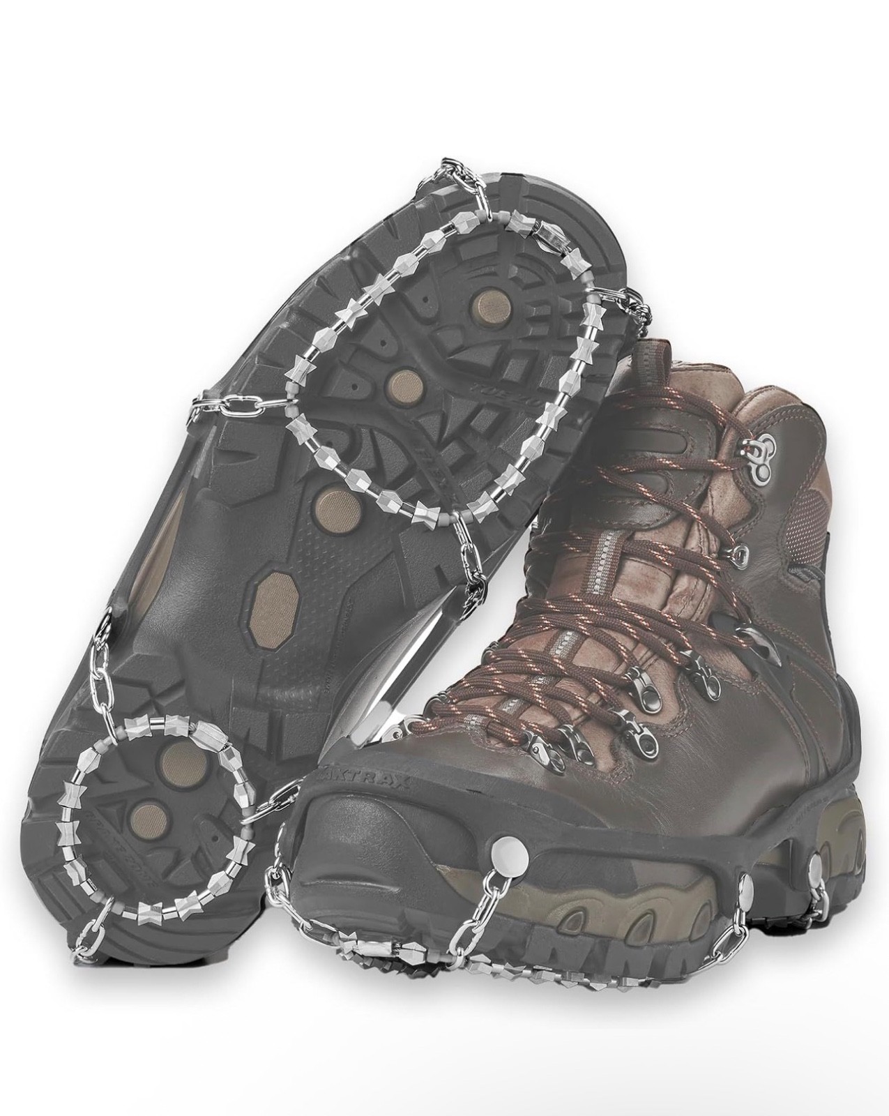 Yaktrax Diamond Grip All-Surface Traction Cleats Walking on Ice Snow , S