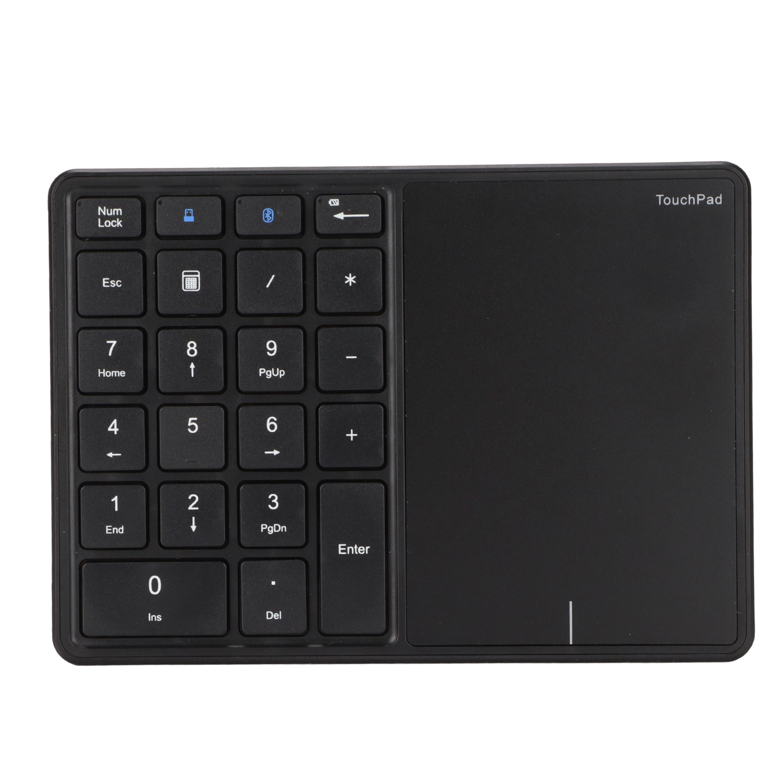 2 In 1 Wireless Number Pad Touchpad Portable BT4.2 For IOS Premium