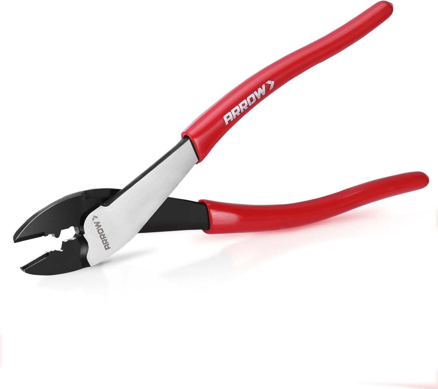 ARROW 9.5" Wire Crimping Tool/Cutter, CR-V Steel with Thick Dip-Grip Handle
