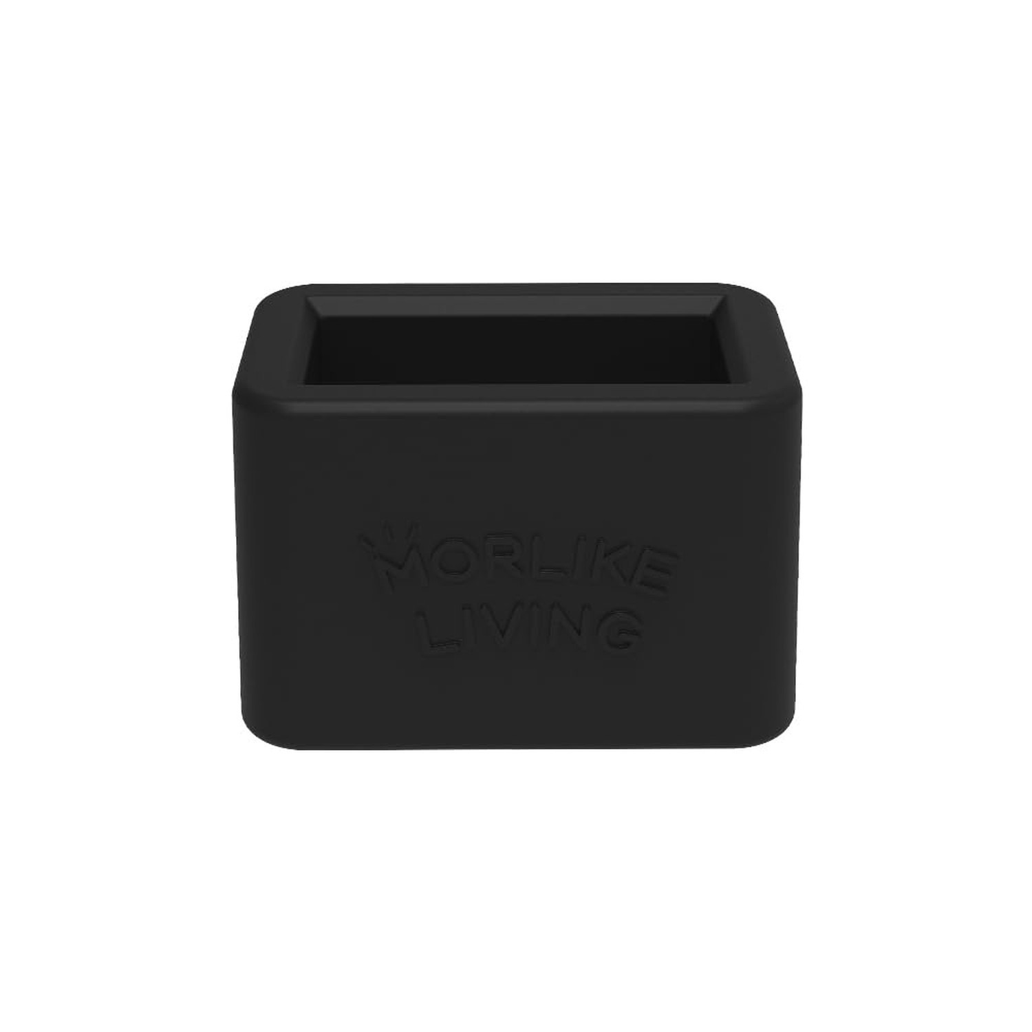 Morlike Silicone Buckle Holder Booster (Black, 1 Pack) Black, 1 Pack
