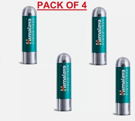 (4PC)Himalaya Herbals KAJAL KOHL Natural Ingredients Black, 1 gm