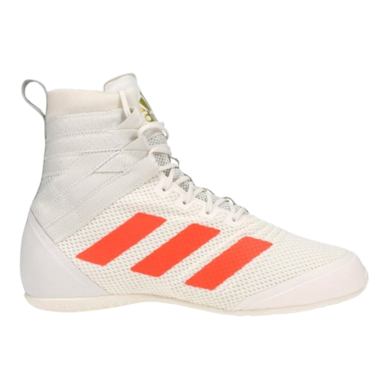 Adidas Men's Speedex 18 Boxing Shoes Chalk White / Solar Red Size 7.5