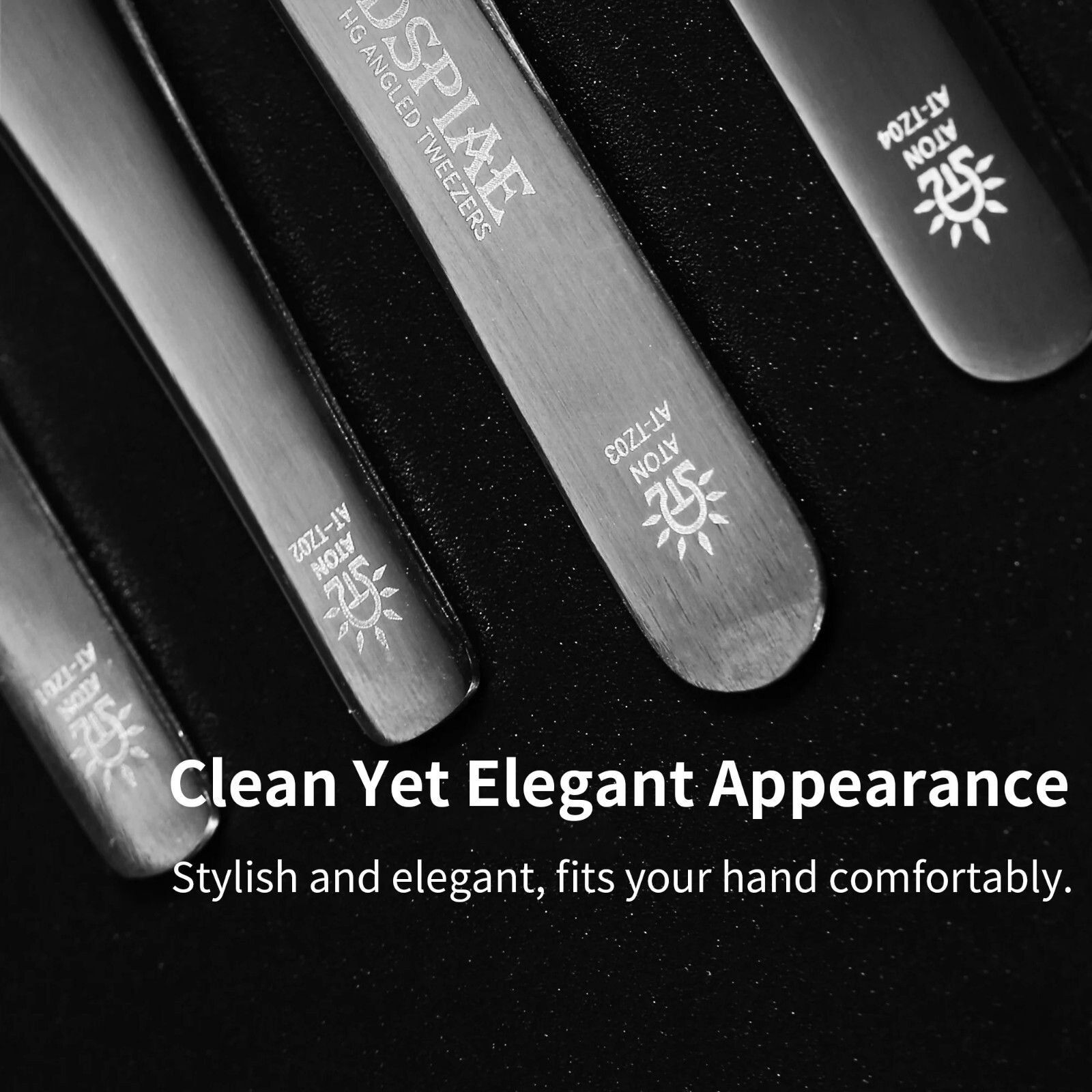 DSPIAE DSP-AT-TZ06 Hight Precision Stainless Steel Flat Tweezers