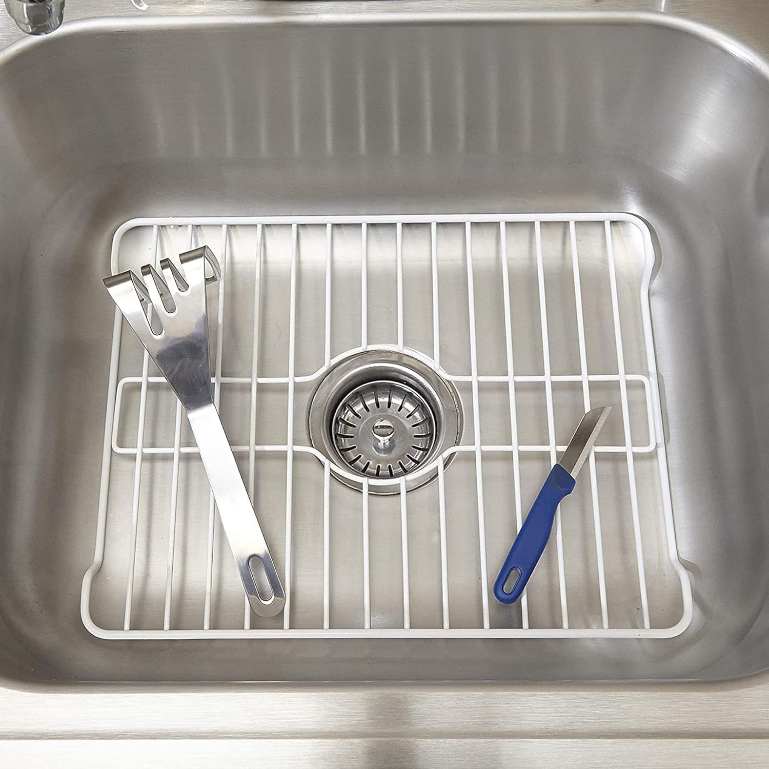 Small White Sink Protector