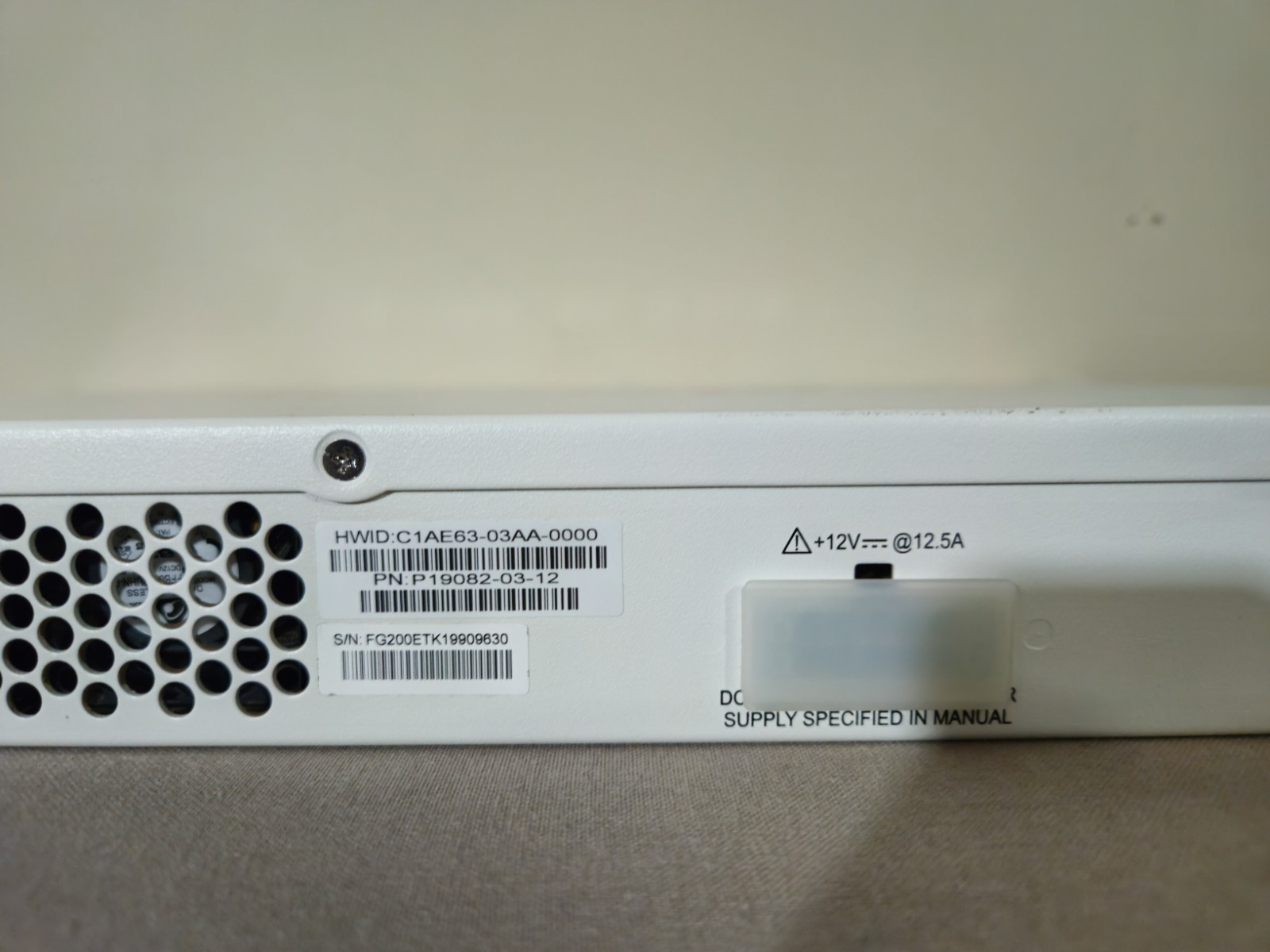 Fortinet FortiGate 200E FG-200E Network Security / Firewall Appliance