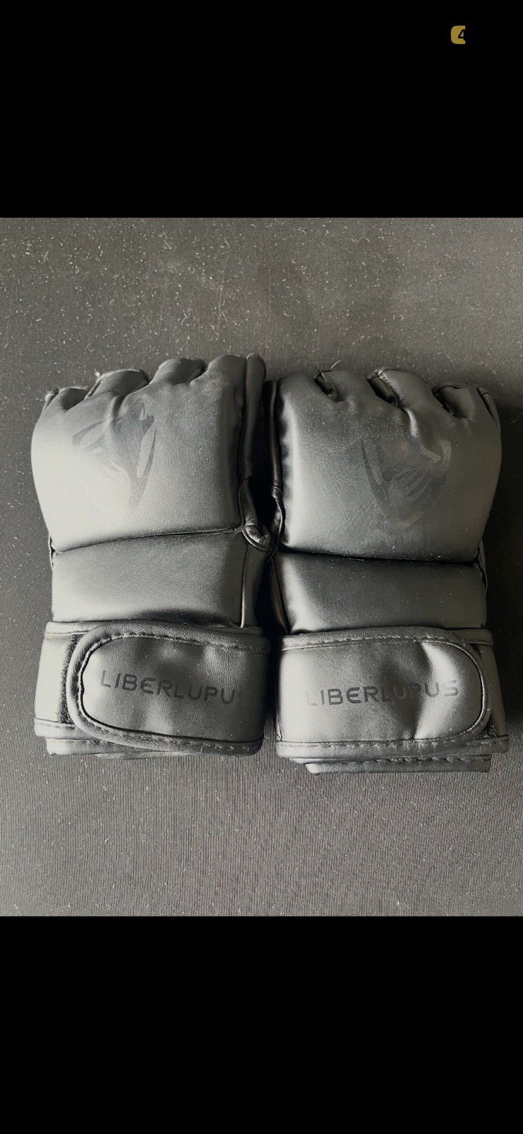 Venum Challenger MMA Training Gloves Size Medium - Matte/Black
